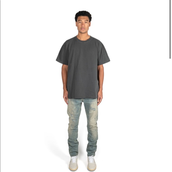 Richie Le Collection:RLC-102-34 CREAM WASH DENIM - Picture 2 of 6